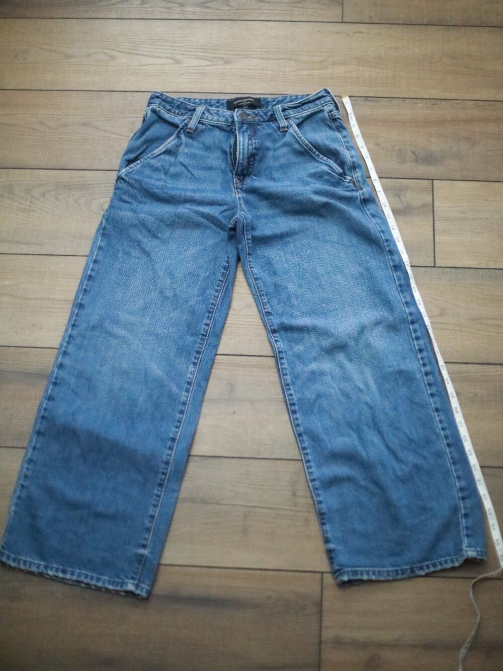 Banana Republic High Rise Wide Leg Jeans Petite 27